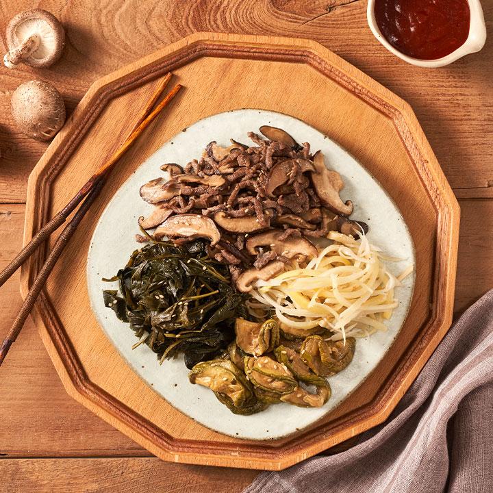 [더반찬] 가을나물비빔밥재료