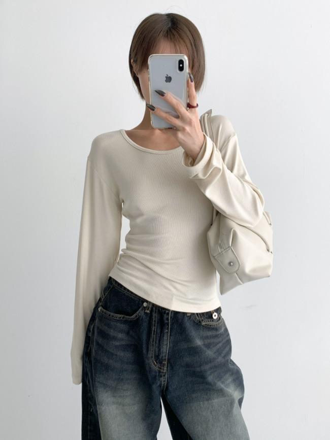 지젤유넥언발슬림커버긴팔티 시크릿오즈 ozbridge