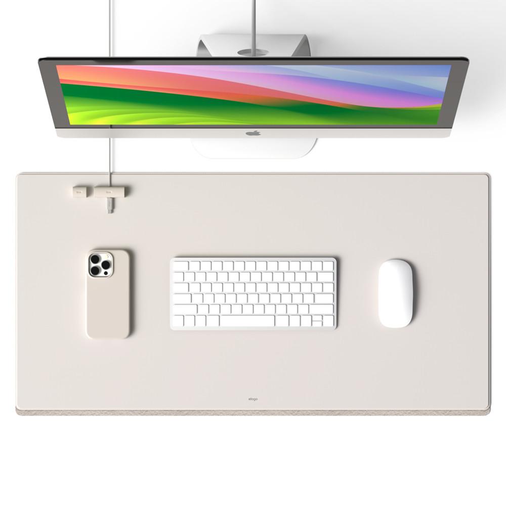 엘라고 프리미엄 마그네틱 데스크매트 2색상