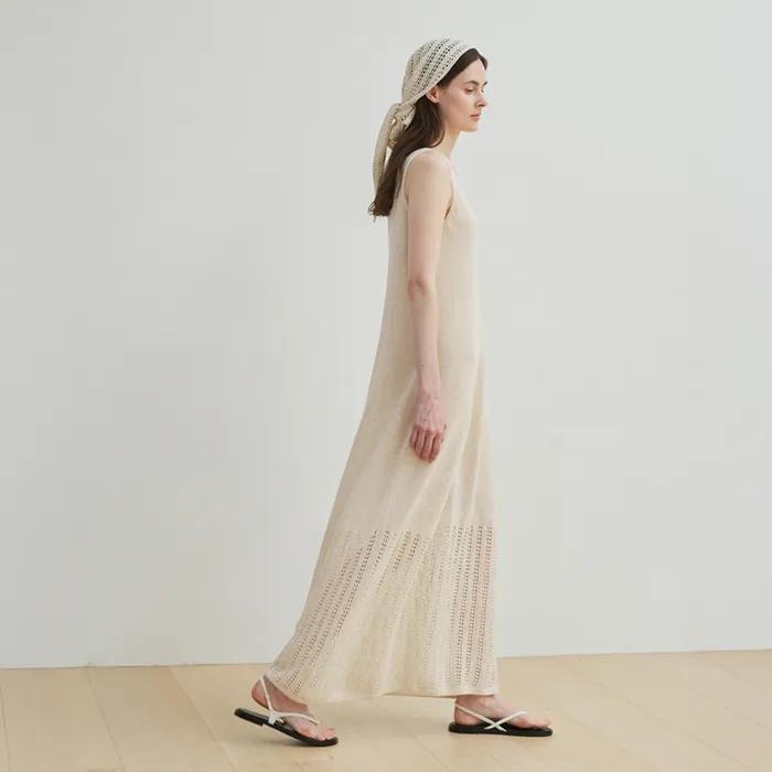 carpel knit dress (natural)