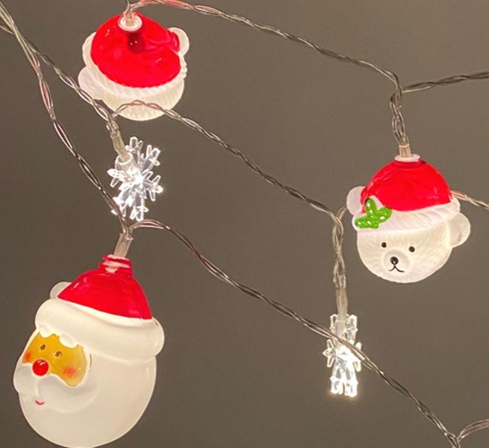 크리스마스 전구 캠핑 알전구 곰돌이 산타 전구 조명 줄조명 USB