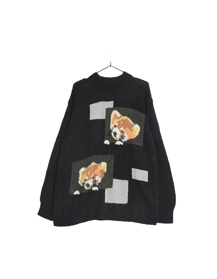 JPN 래서판다 니트/UNISEX L~XL