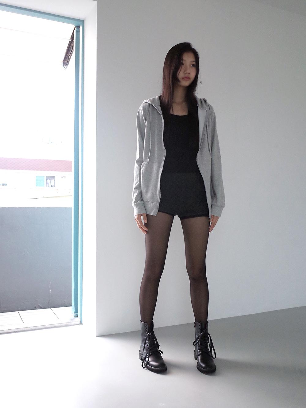 베이비랩 당일발송) normal nerd hoody