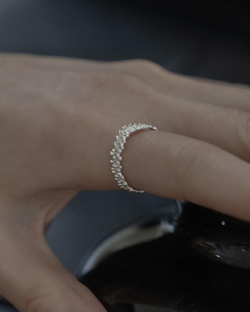 실버925 리지 실버반지 오픈링