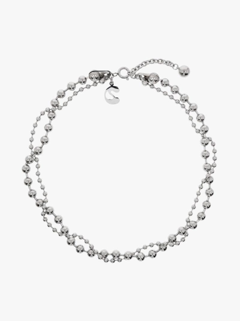 TWIST NECKLACE_SILVER
