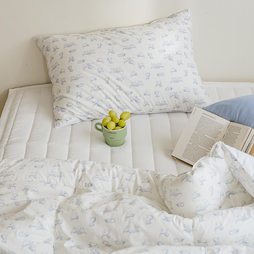 [메종드모노] 마이키튼 순면 사계절 베개커버 50x70