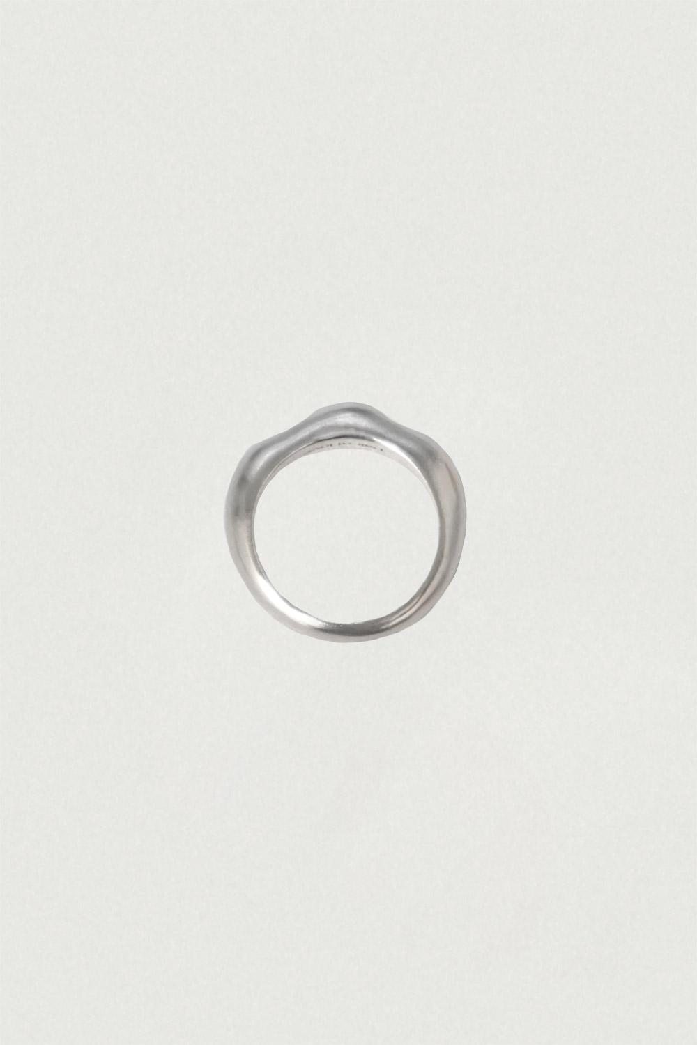 SLIM WAVE RING (SILVER)