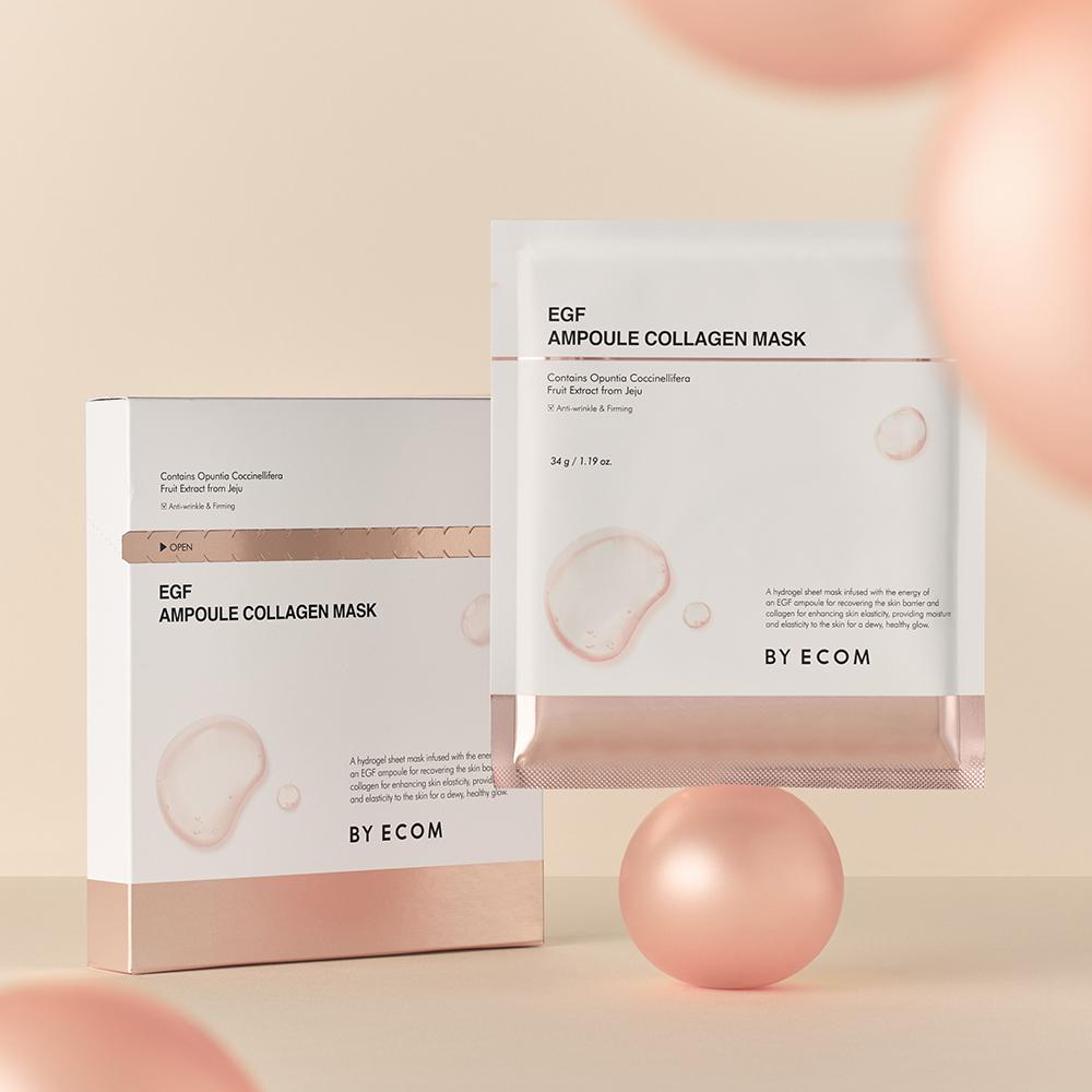 바이애콤 EGF 앰플 콜라겐 마스크 34g x 5EA