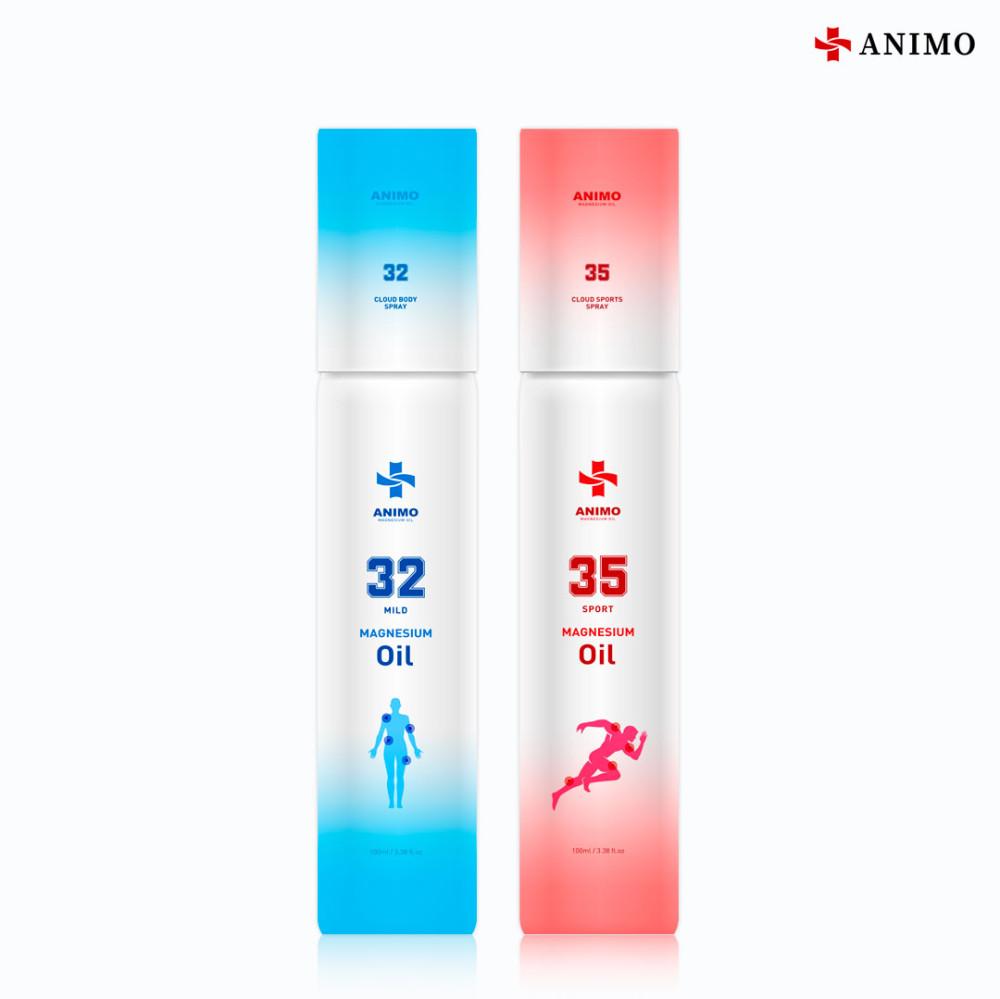아니모 뿌리는 마그네슘 클라우드 스프레이 (스포츠/마일드 택1)