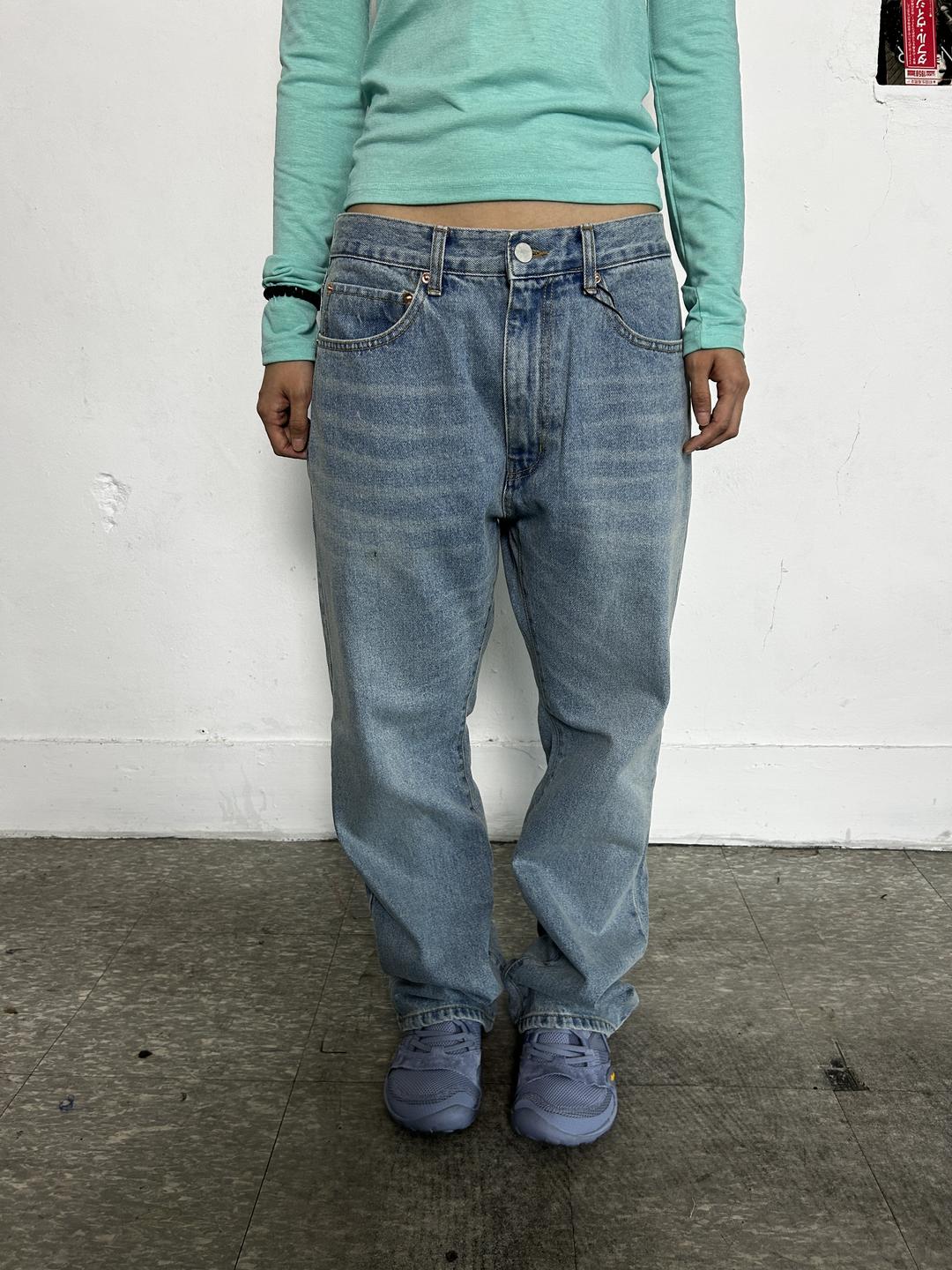 tide flow classic denim pants