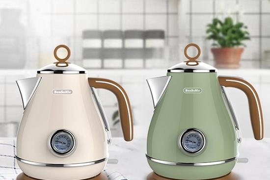 벤소닉 레트로 멀티 무선 전기포트 KE-1219T