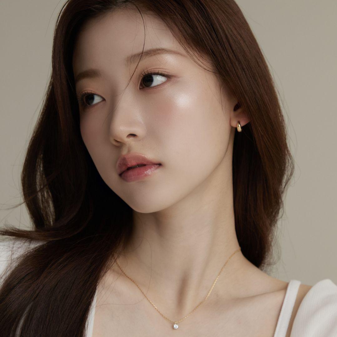 골드앤디어 골드앤디어 14KGF 미니 볼드 물방울 원터치 귀걸이