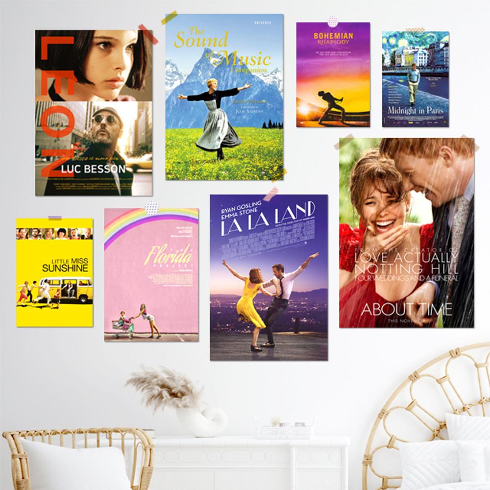 영화포스터 빈티지 감성 홈카페 브로마이드 인테리어 그림 액자 147종