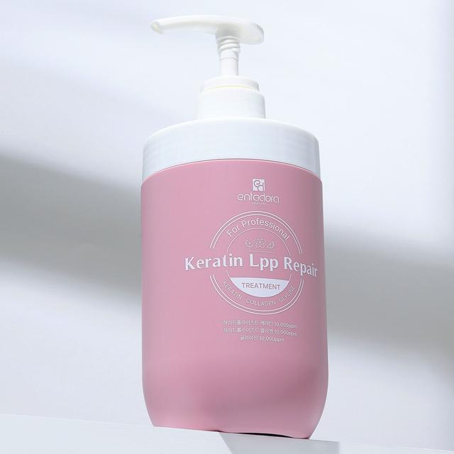 엔타도라 글라이신 LPP 미용실 트리트먼트 헤어클리닉 단백질 상한머리복구 750ml