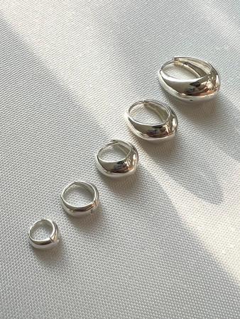 이런 상품 어때요? [무배] 실버 925 미니 볼드 볼륨 물방울 원터치 링 귀걸이 D day 디데이