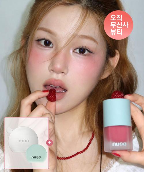 [2PACK] 무스 케어 치크 (+믹싱팔레트/무스치크 퍼프 증정)