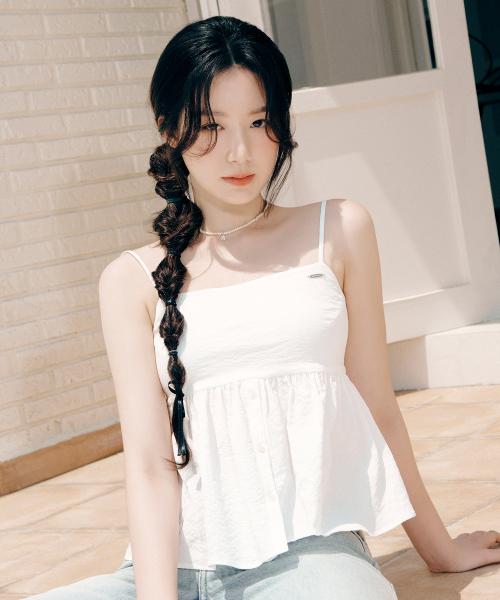 커버낫 우먼(COVERNAT WOMAN)  우먼 베이비돌 뷔스티에 탑 화이트 - 사이즈 & 후기 | 무신사