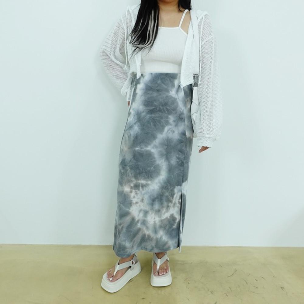 한슬 타이다이 롱 스커트