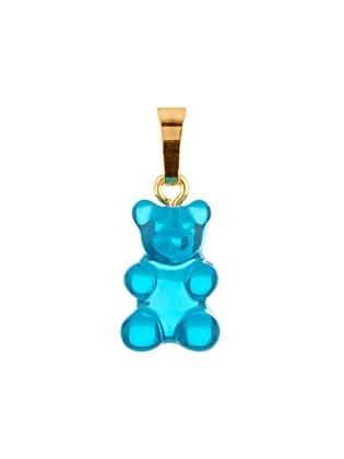 [당일]22FW 노스탤지어 베어 펜던트 블루 AZURE