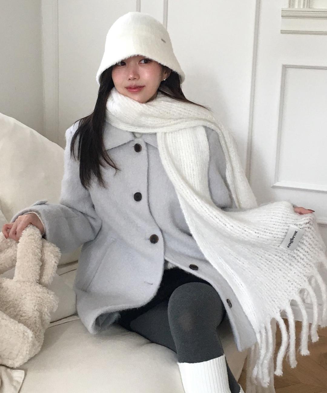 앵브록스 [주미니 PICK][정소민 착용] blushie essential muffler_5 colors