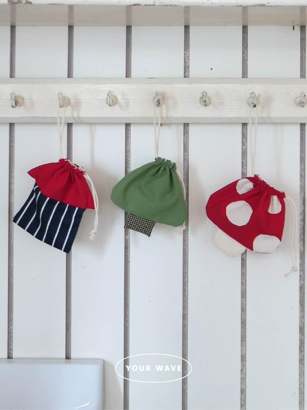 버섯과 나무와 집