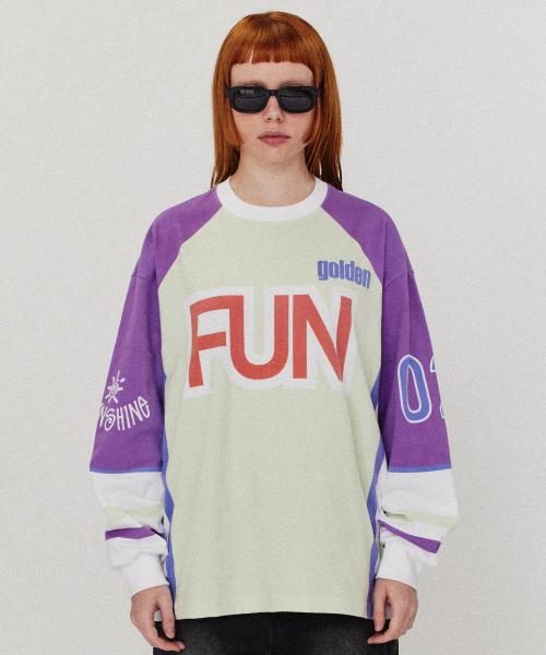 Signature artwork long sleeve_Light Green