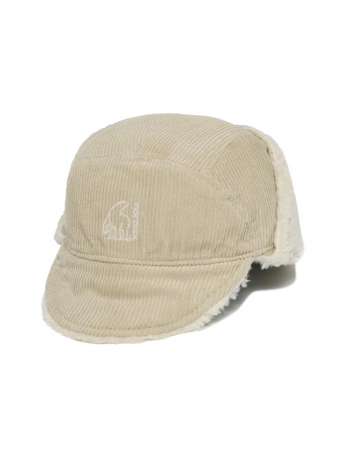 [시그니처] 코듀로이 귀달이 캡_Beige