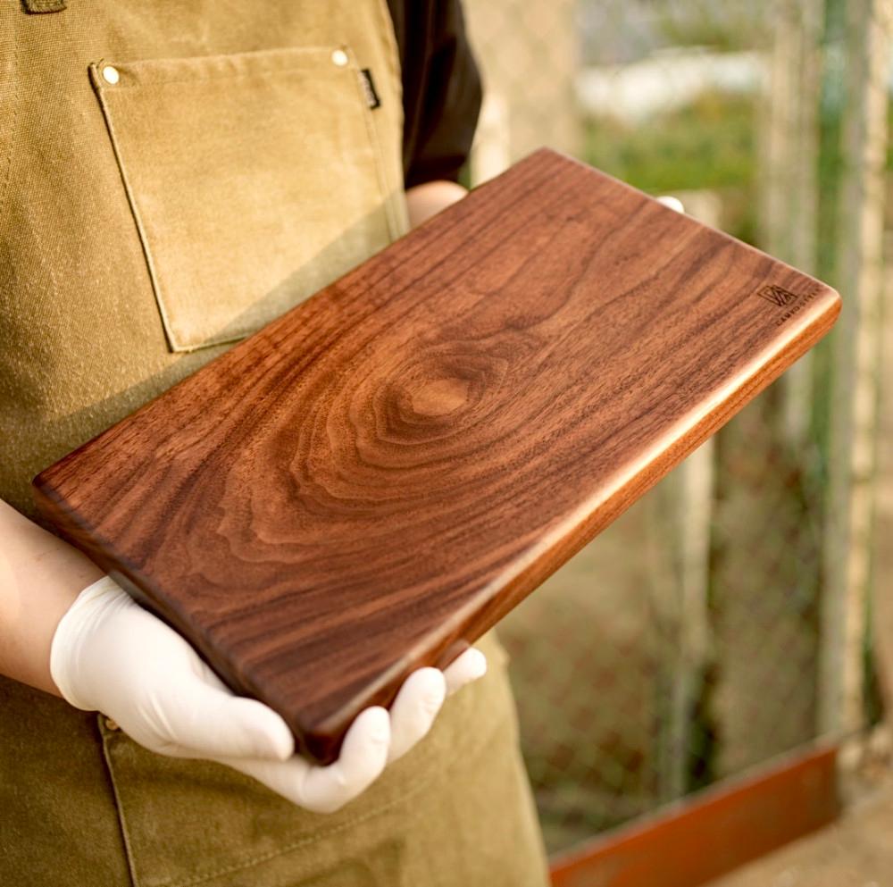 캄포스타일 흑백요리사 나무도마 최상급 원목 미국 양면 클래식 월넛 소