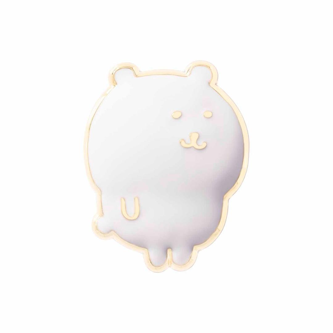 ナガノキャラクターズ メタルブローチ（ナガノのくま）
