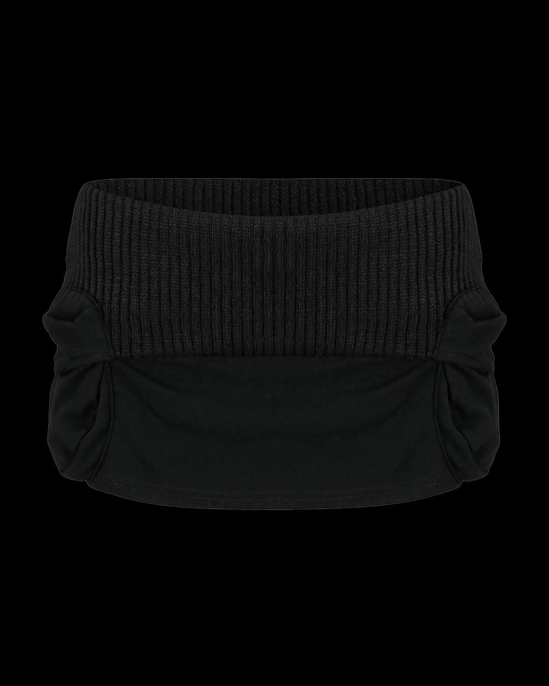 카시코 니트 마이크로 스커트 블랙 53603 | 카시나 KASINA