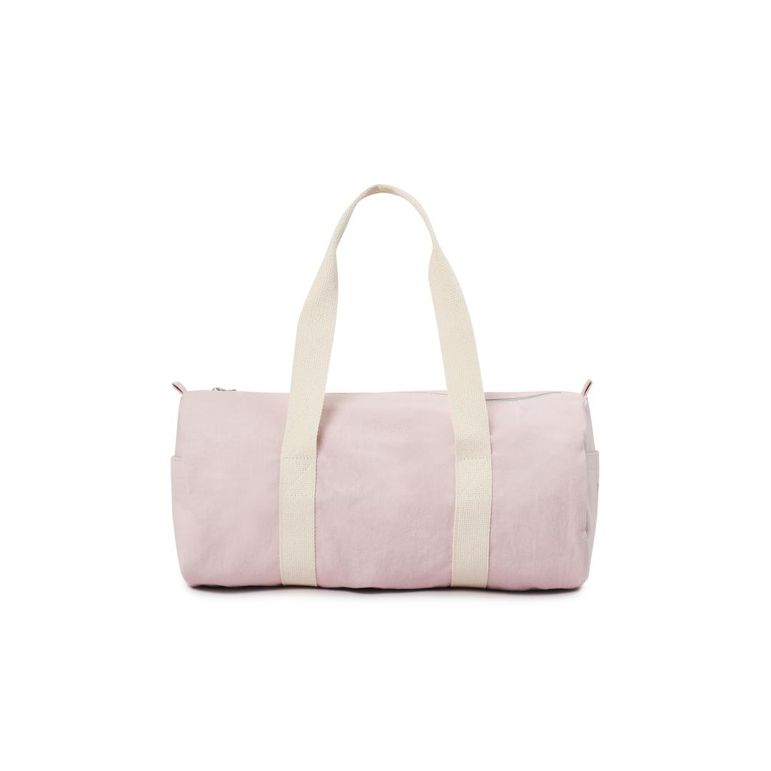 VINTAGE DENIM TRAVEL BAG, BABY PINK