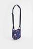 Cath Kidston Navy Floral Bunches Mini Messenger Cross Body Bag