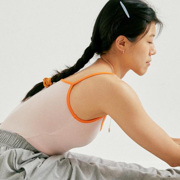 Achim Yoga Top - Pink Orange