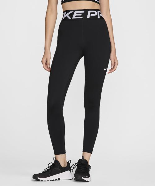 나이키(NIKE)  프로 스컬프트 하이웨이스트 풀 렝스 레깅스 W - 블랙:화이트 / FV7383-010 - 사이즈 & 후기 | 무신사