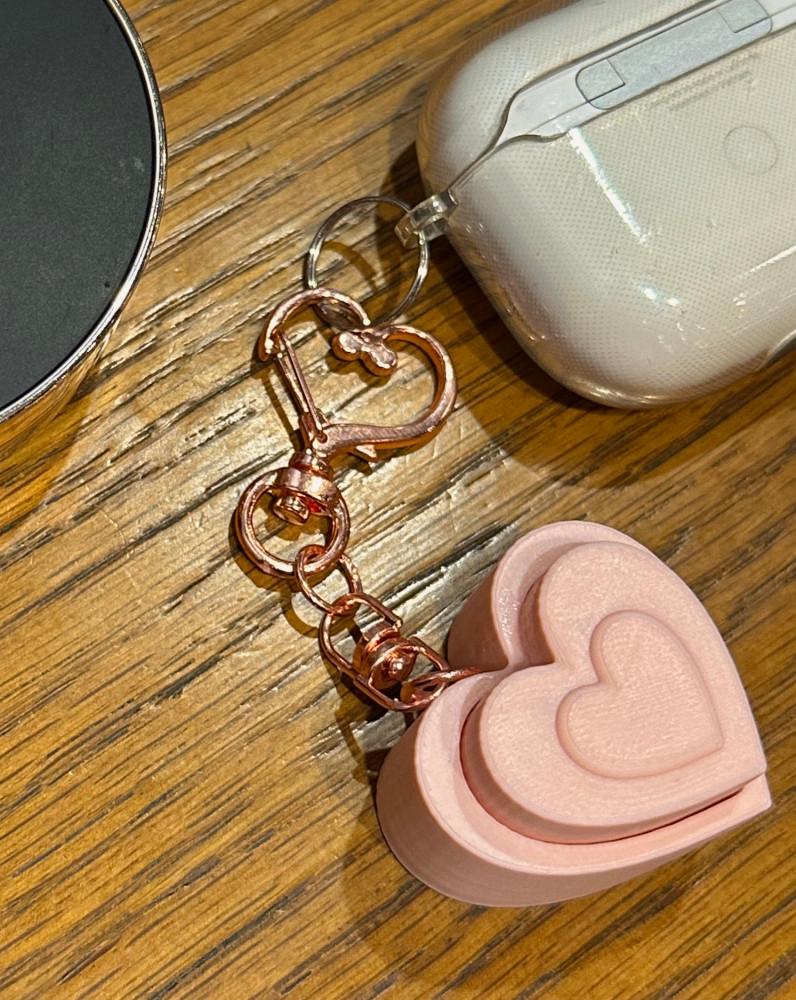 유니굿즈샵 하트키캡 키링 샘플러 발렌타인 굿즈 선물 생일 키홀더