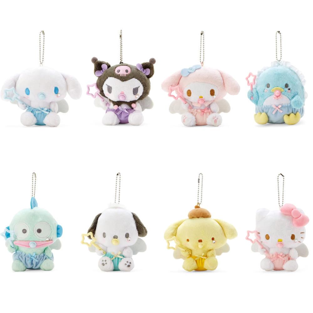 산리오 캐릭터즈 아기천사 시리즈 마스코트 홀더 키링 인형 일본 정품