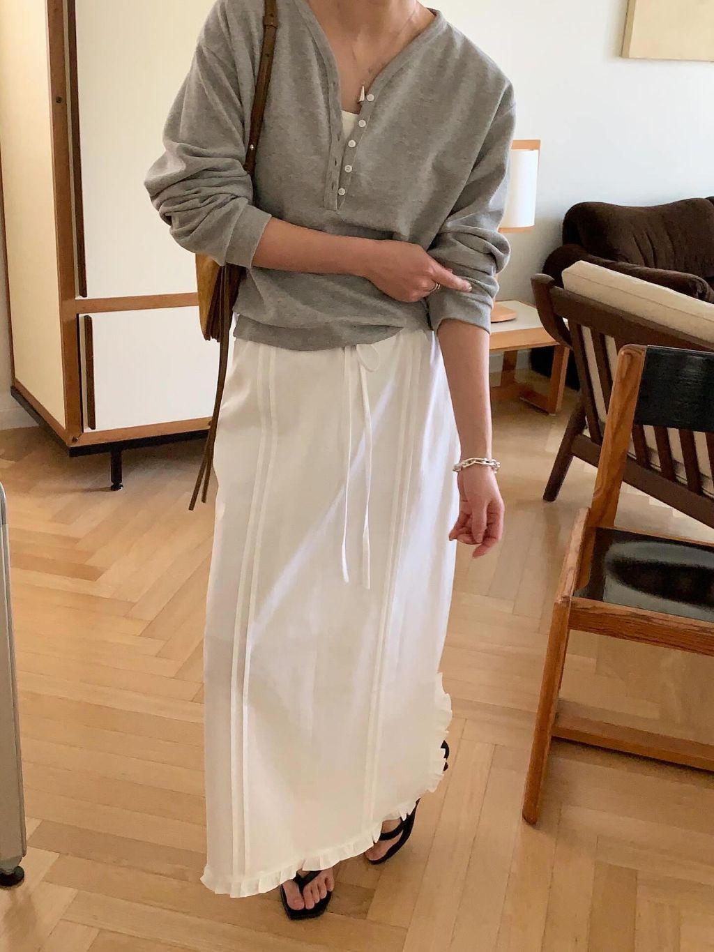 오르떼나인 LONDON LACE 런던레이스 아일리 스커트 sk (1 Color)