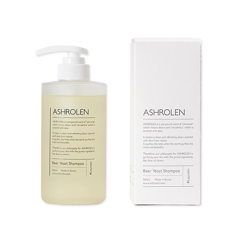 애쉬로렌 530,000ppm 맥주효모 샴푸 500ml