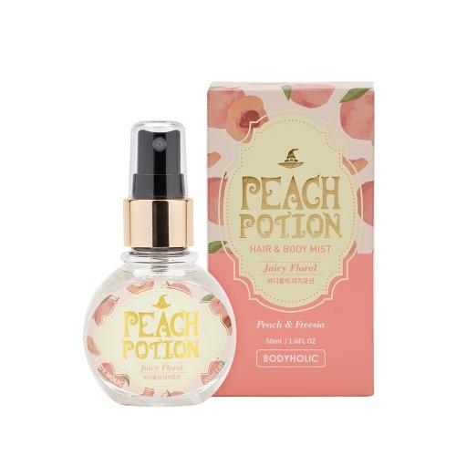 [단품] 쥬시플로럴 라인 바디미스트 피치포션 50ml