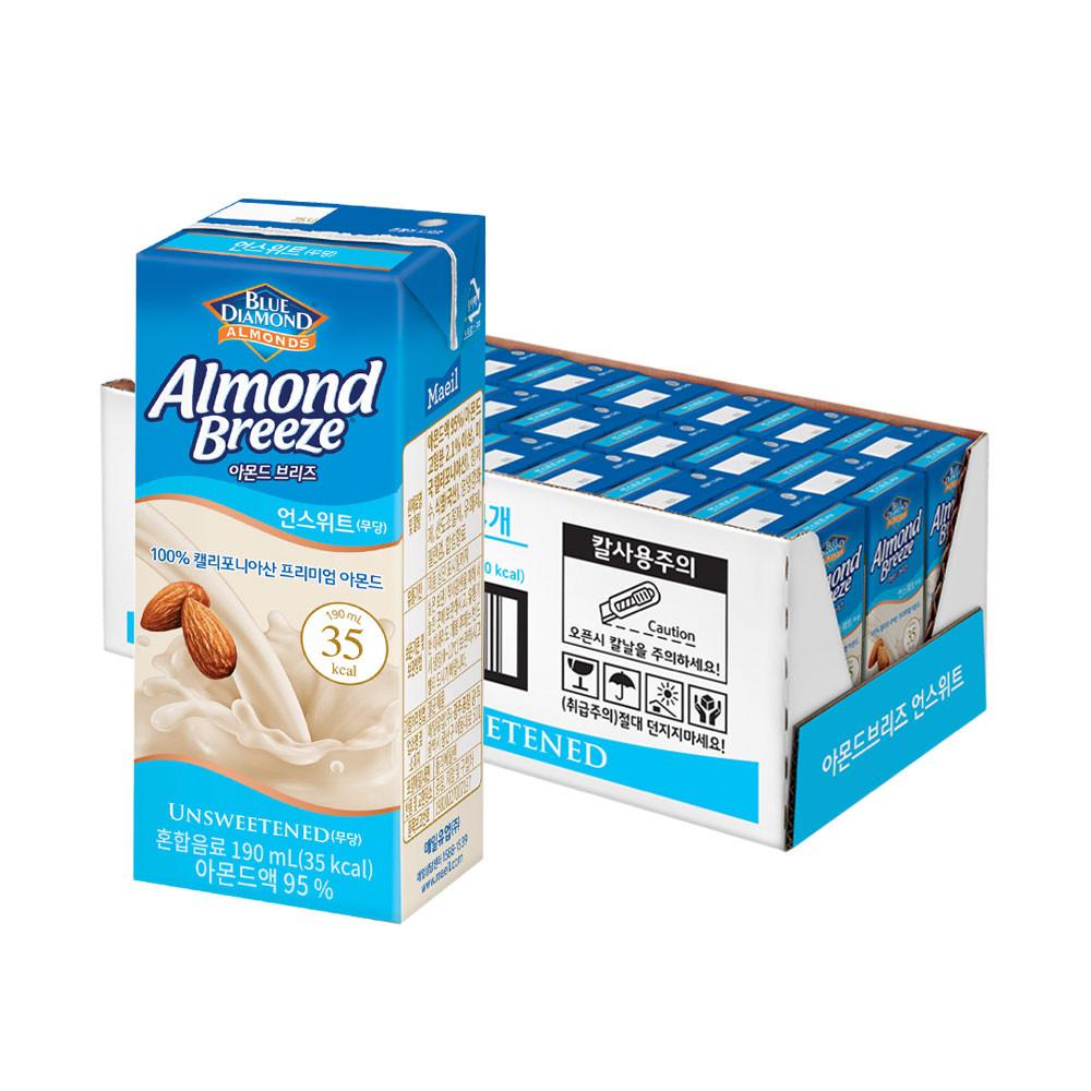 아몬드브리즈 언스위트 190ml 24팩
