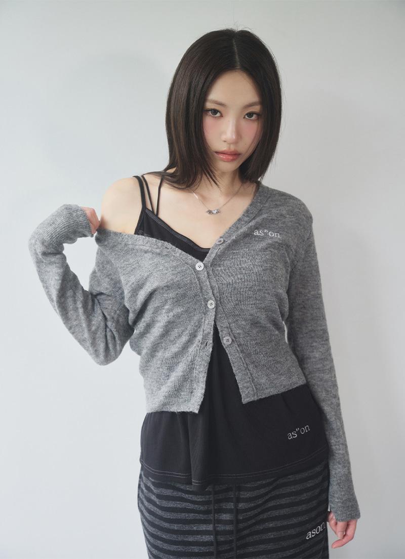 BERLIN CARDIGAN / GRAY