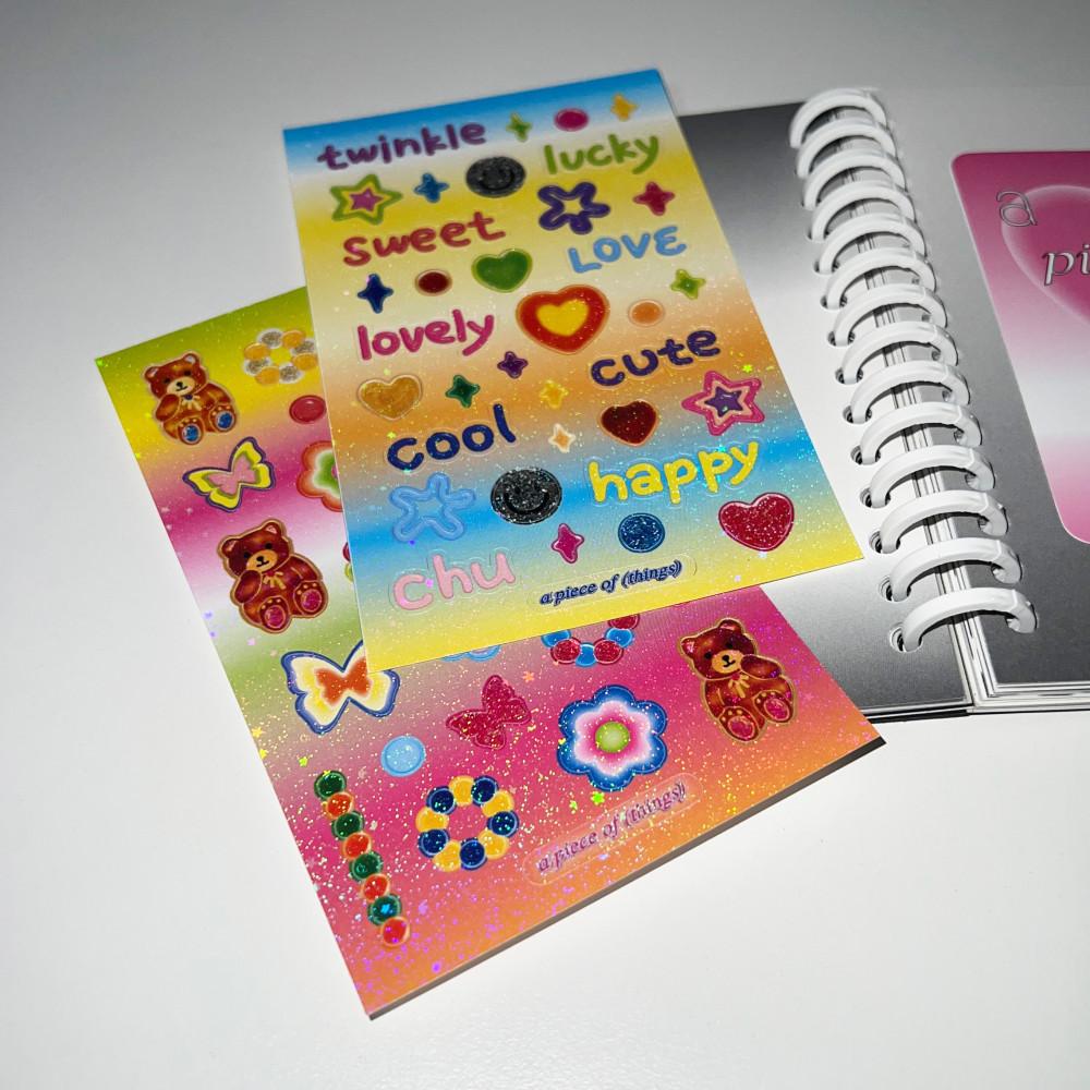 (스티커) 러블리띵즈 스티커 lovely things sticker 다꾸스티커 데코스티커 다꾸 폴꾸