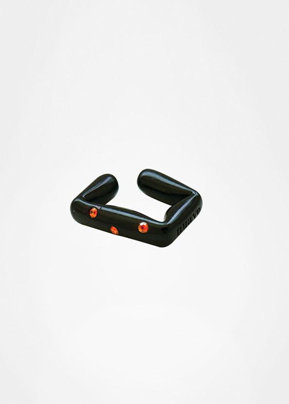 Black orange cuff