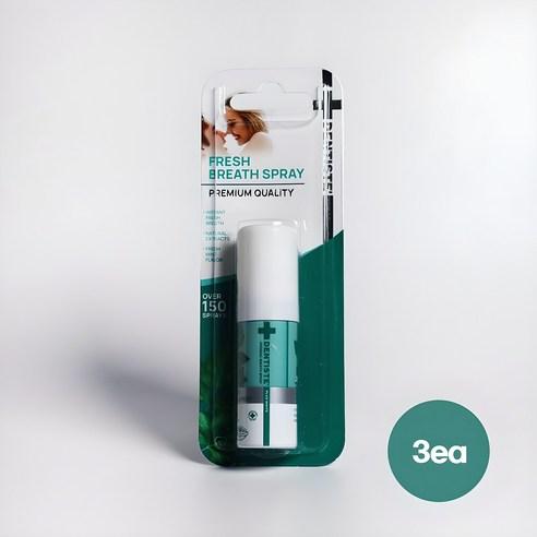 덴티스테 브레스 구강스프레이, 15ml, 3개