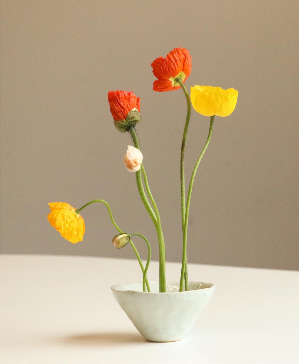 연잎 수반