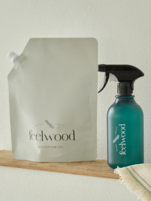 필우드 피톤치드 편백수 리필 2L + 500ml 본품