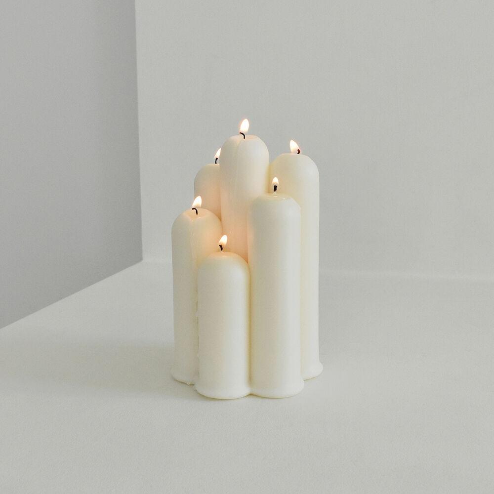 Tube stick candle - Ivory
