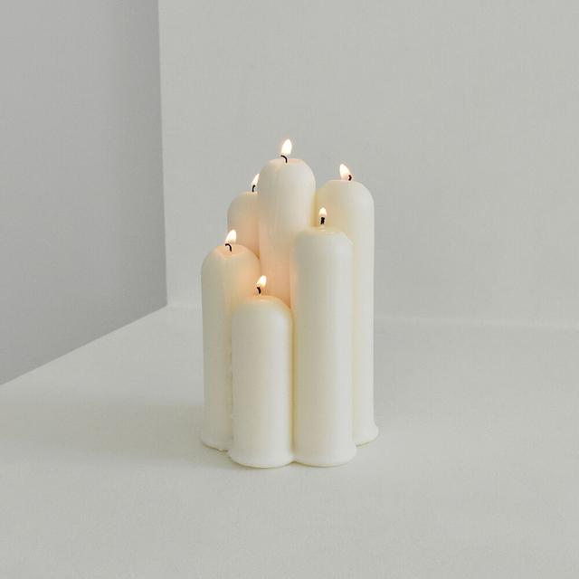 Tube stick candle - Ivory
