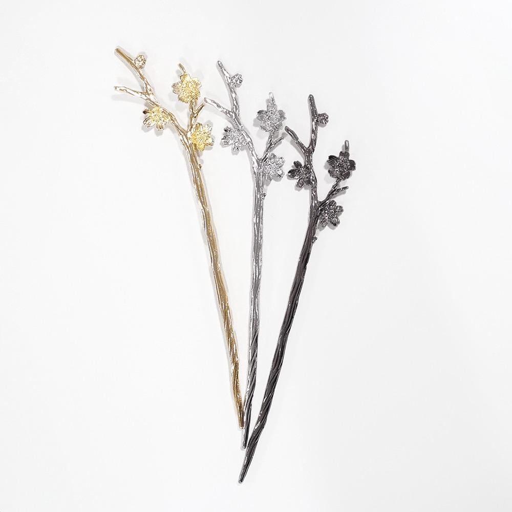 매화가지 메탈 비녀