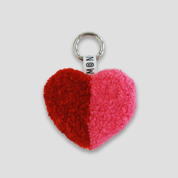 HALF HEART KEYRING-PR